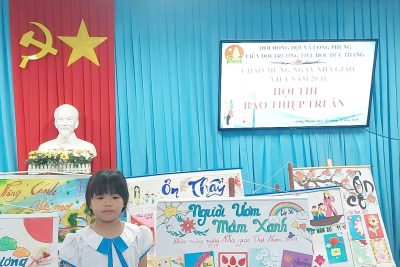 HỘI THI BÁO THIỆP TRI ÂN CHÀO MỪNG NGÀY NHÀ GIÁO VIỆT NAM 20/11